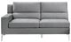 Mazin Furniture Bonita 2-Piece Gray Right-Arm Facing Sofa Sectional and Chaise-2