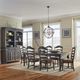 Liberty Furniture Paradise Valley 7-Piece Saddle Brown/Tobacco Trestle Dining Set-1