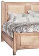 Michael Amini® Biscayne West Sand Eastern King Upholstered Panel Bed-1