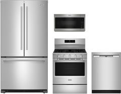 Maytag® 4 Piece Fingerprint Resistant Stainless Steel Kitchen Package