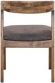 International Furniture Direct Silver Blue/Brown Dining Side Chair-3