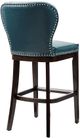 Olliix by Madison Park Blue/Brown Hilton Counter Stool-3