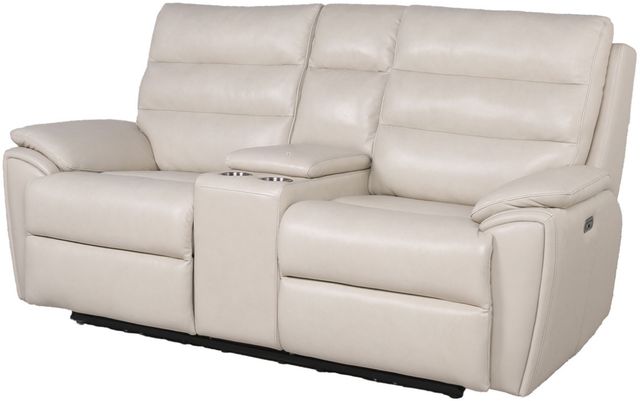 Steve Silver Co. Duval Ivory Power Reclining Loveseat-0