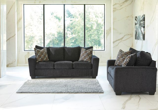 Benchcraft® Wixon Slate Loveseat-3