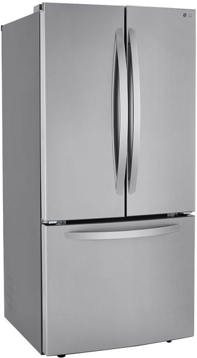 LG 33" 25.2 Cu. Ft. PrintProof™ Stainless Steel French Door Refrigerator-3