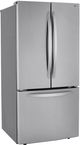 LG 33" 25.2 Cu. Ft. PrintProof™ Stainless Steel French Door Refrigerator-3