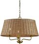 Forty West Jett Brown/Gold Pendant-0