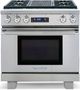 American Range Cuisine Series 36" Stainless Steel Pro Style Gas Range-0