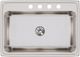 Elkay Lustertone® Classic Lustrous Satin 31" x 22" x 10-1/8" 4-Hole Single Bowl Drop-In Sink with Perfect Drain®-1