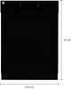 Kenmore® 24" Black Top Control Built-In Dishwasher with UltraWash® System & SmartWash®-1