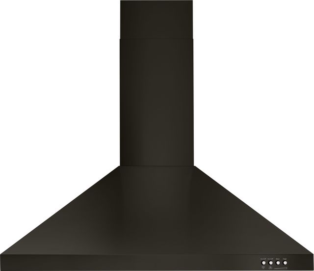 Whirlpool® 30" Black Stainless Steel Wall Mount Range Hood-0