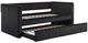 Homelegance® Chapman Black Twin Daybed with Trundle-3