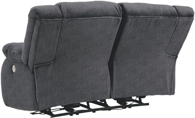 Signature Design by Ashley® Burkner Marine Power Reclining Loveseat-3