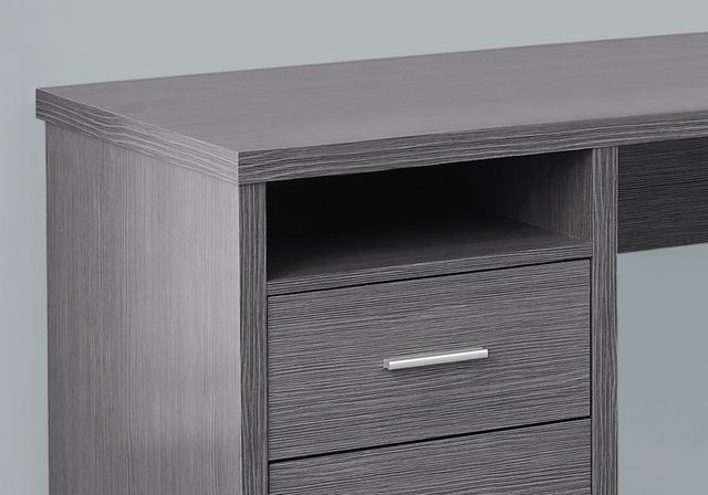 Monarch Specialties Inc. Grey 80" L Shaped Computer Desk-3