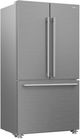 Blomberg® 36" 19.9 Cu. Ft. Fingerprint Resistant Stainless Steel Counter Depth French Door Refrigerator-1