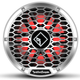 Rockford Fosgate® White 10" DVC 4 Ohms Color Optix™ Infinite Baffle Marine Subwoofer-2