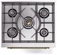 Ilve® Nostalgie II Series 30" Antique White Pro Style Dual Fuel Range-3