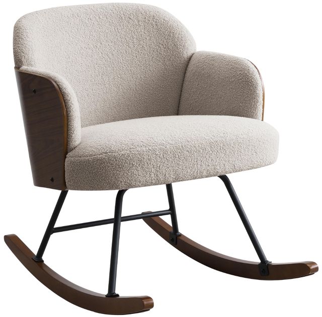 Coaster® Paige Beige Rocking Chair-0
