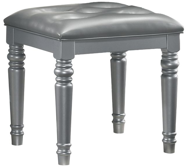 New Classic® Home Furnishings Valentino 3-Piece Silver Vanity Set-3