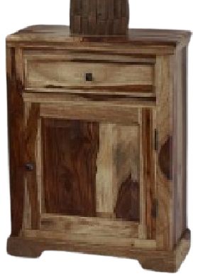 Jaipur Furniture Tahoe Brown Bedside Cabinet-0