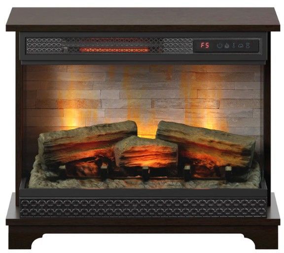 ClassicFlame® Brown 24" Pano Mini Wall Mantel-3