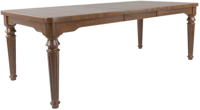 Canadel® Canadel Cognac Washed Rectangular Wood Table-0