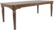 Canadel® Canadel Cognac Washed Rectangular Wood Table-0