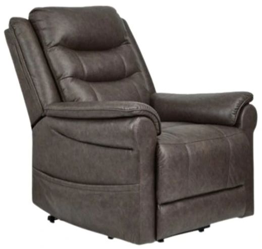 Signature Design by Ashley® Oatman Umber Power Lift Recliner-0
