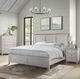 Intercon San Mateo Rustic White Queen Standard Panel Bed-0