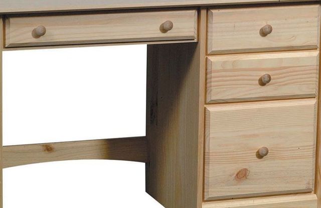 Archbold Furniture Customizable Pine Shaker Desk-1