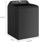 Whirlpool® Volcano Black Laundry Pair-5