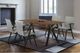 Armen Living Varde 2-Piece Black/Gray Dining Arm Chair Set-1