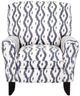 Franklin™ Journey Parga Smoke Manual Hi-Leg Recliner-2