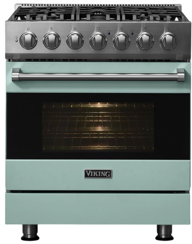 Viking® 3 Series 30" Splash Pro Style Dual Fuel Range-3