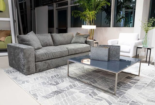 American Leather® Customizable Steve Fabric Sofa-1