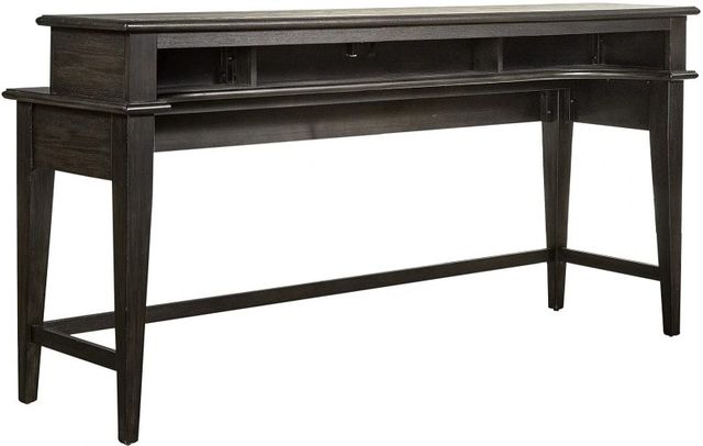 Liberty Furniture Mill Creek Peppercorn Console Bar Table-0