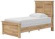 Signature Design by Ashley® Makidern Tan Twin Panel Bed-4