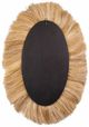 TOV Furniture Tribal Natural Abaca Grass Wall Mirror-4