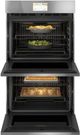 Café™ Minimal Series 30" Platinum Glass Built In Convection Double Electric Wall Oven-3