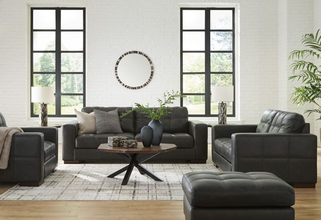 Signature Design by Ashley® Luigi Thunder Chair and a Half-2