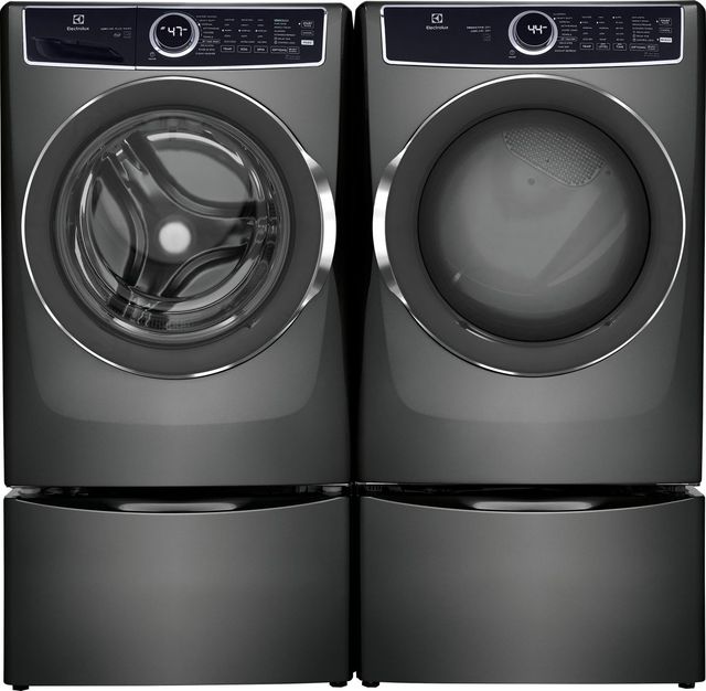 Electrolux® Titanium Front Load Washer & Gas Dryer Laundry Pair-4