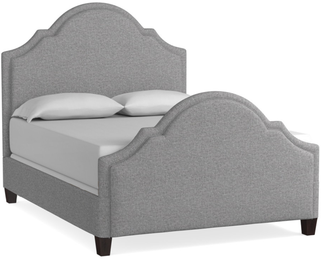 Bassett® Furniture Custom Upholstered Beds Barcelona Bonnet Bed-1