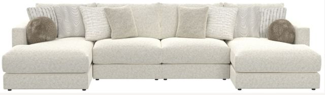 Jackson Furniture Ritzy 4-Piece Bone U-Shape Sectional-3
