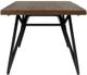 Olliix by INK+IVY Reclaimed Brown/Gun Metal Trestle Dining/Gathering Table-1
