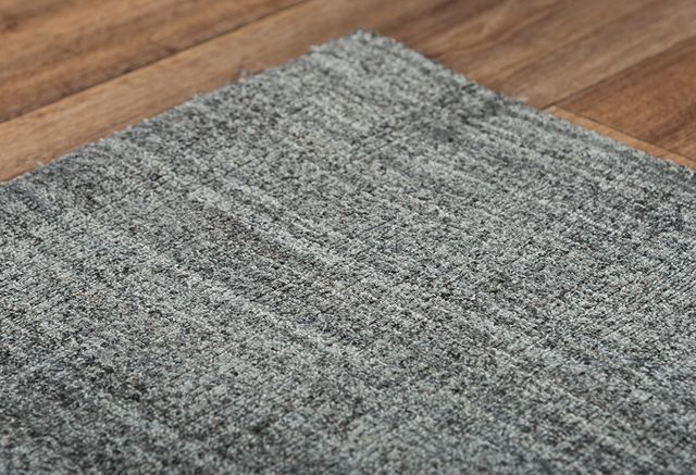 Rizzy Home Meridian Dark Gray 5'x8' Rectangular Rug-3
