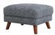 Mazin Furniture Noma Blue/Grey Storage Ottoman-0
