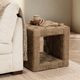 Classic Home Neyla Natural Square End Table-1