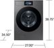 Samsung Dark Steel Front Load Washer & Electric Dryer Laundry Pair-3