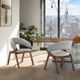 Armen Living Talulah 2-Pieces Gray Dining Side Chair Set-4