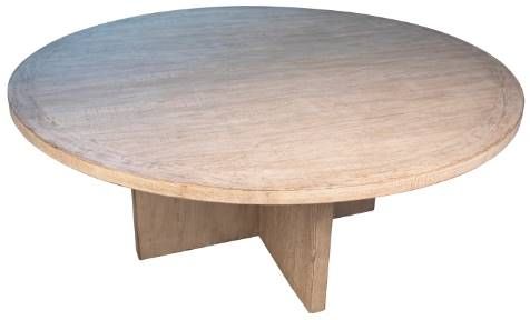 Dovetail Furniture Harley Light Warm Wash Dining Table-1